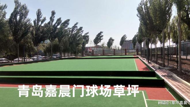南宫NG·28(中国)官方网站门球场铺设实拍图秀出人造草坪美景！(图3)
